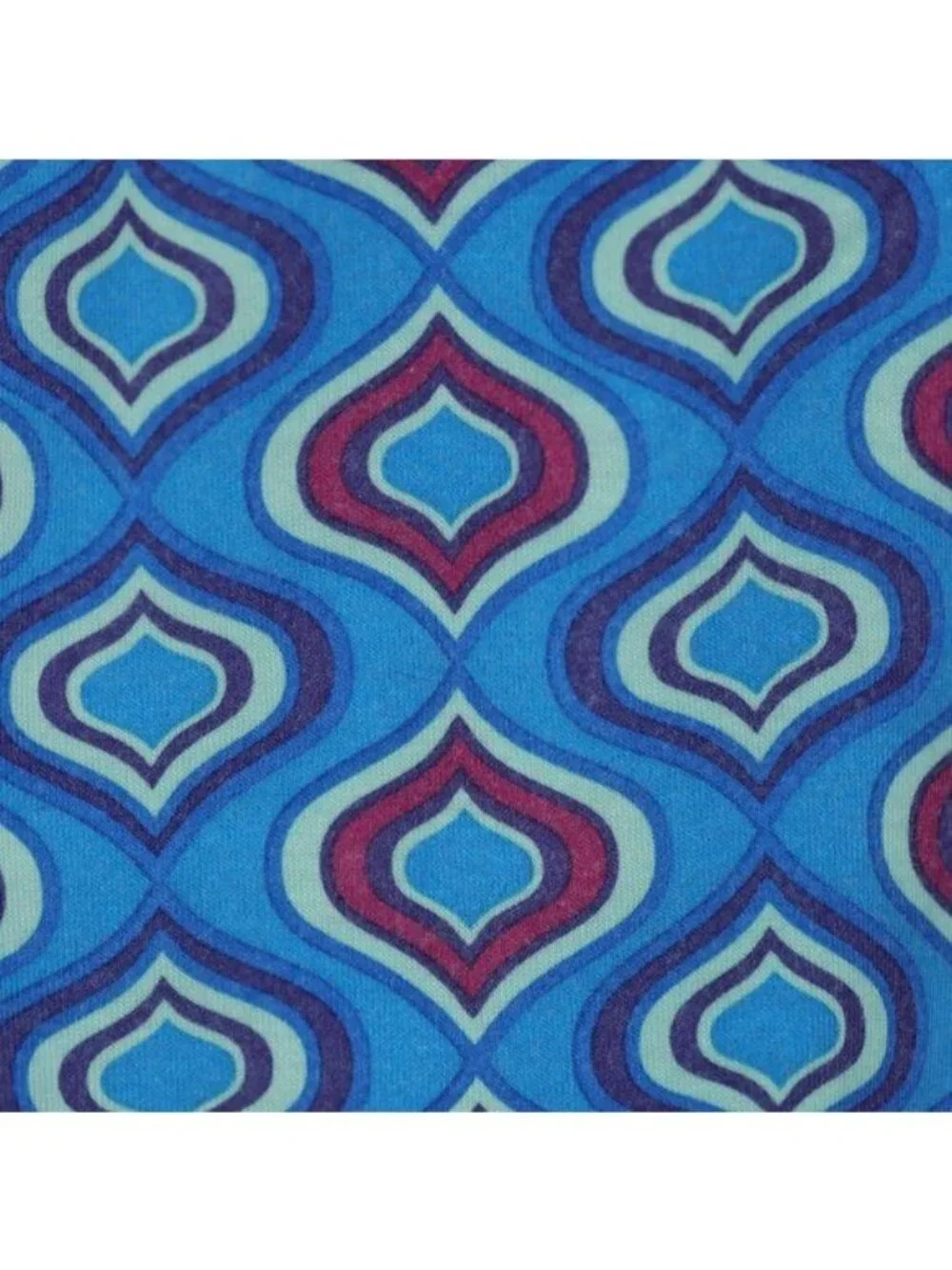 REI Kids Medium Blue & Red Patterned Pull On Light Weight Activewear Leggings
